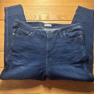 Madewell jeans high rise skinny 10” 36 dark wash women’s